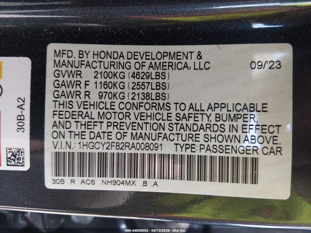 Honda Accord Touring