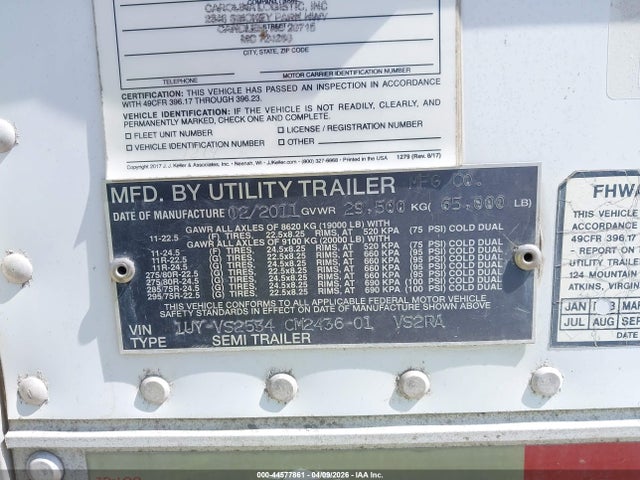 Utility Trailer Mfg Trailer