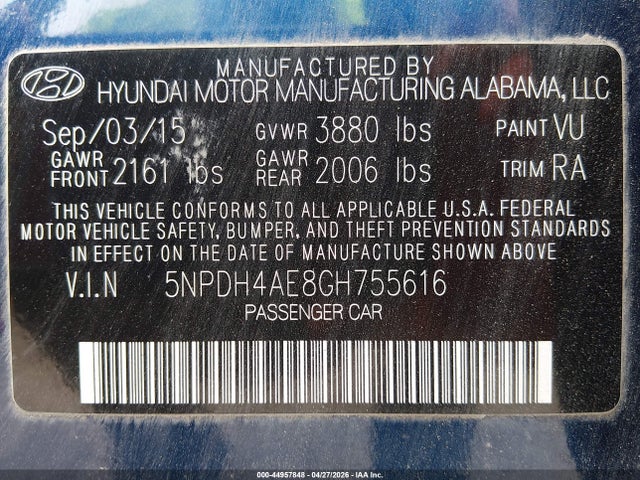 Hyundai ELANTRA Se
