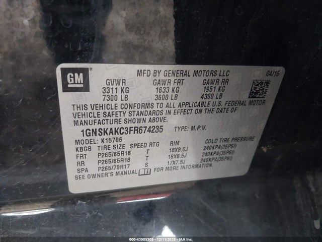 Chevrolet Tahoe Ls