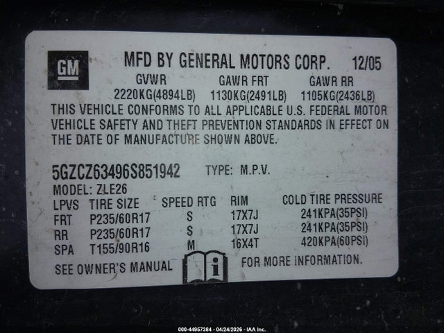 Saturn Vue V6