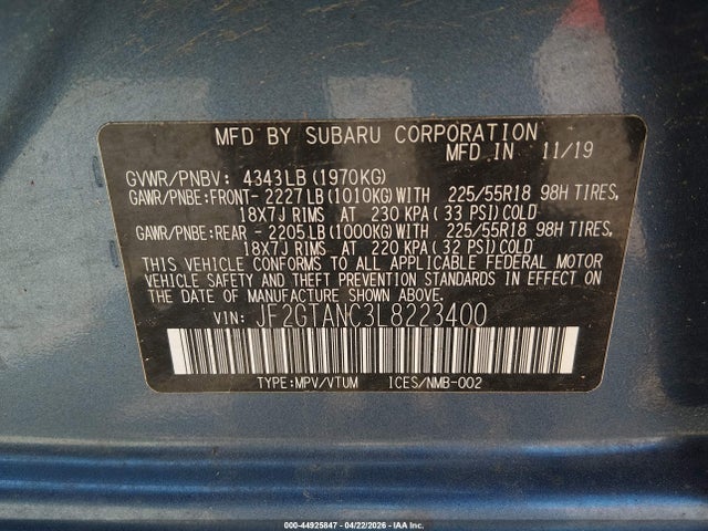 Subaru Crosstrek Limited