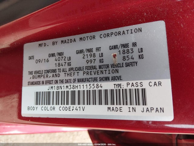 Mazda Mazda3 Grand Touring