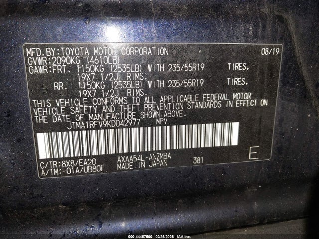 Toyota RAV4 Xle Premium