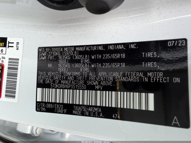 Toyota Highlander Xle