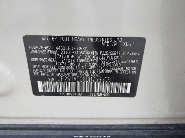 Subaru Forester 2.5x Limited