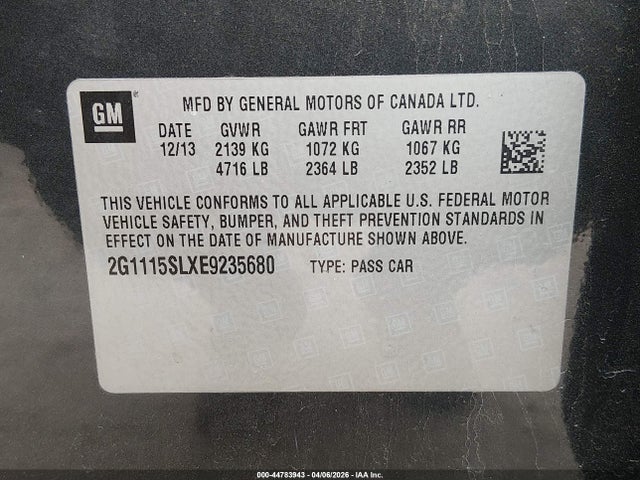 Chevrolet Impala 1lt
