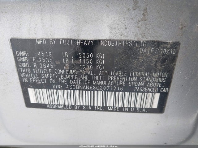 Subaru Legacy 2.5i Limited