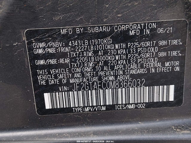 Subaru Crosstrek Premium