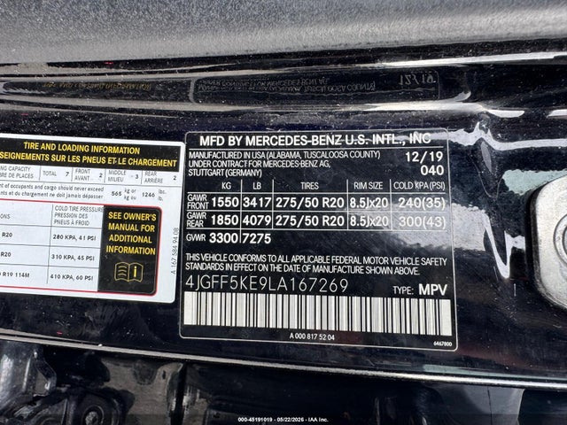 Mercedes-Benz Gls-class 4matic