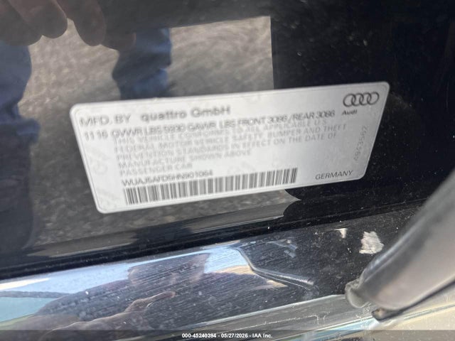 Audi S8 4.0t Plus