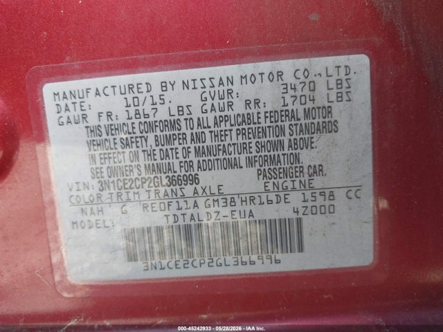 Nissan Versa