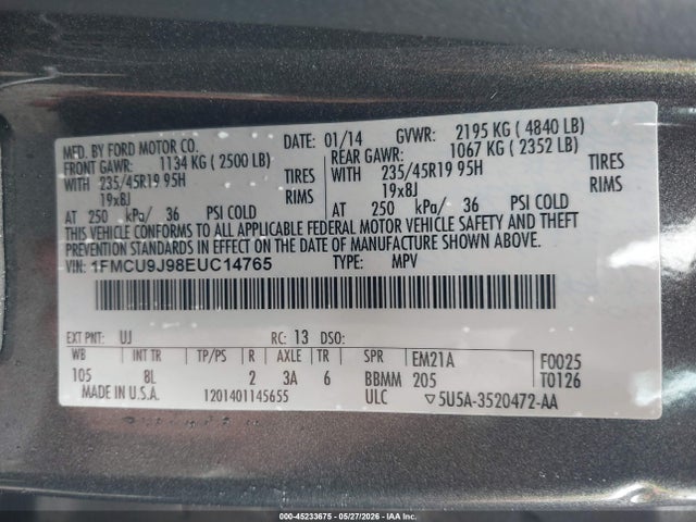 Ford Escape Titanium
