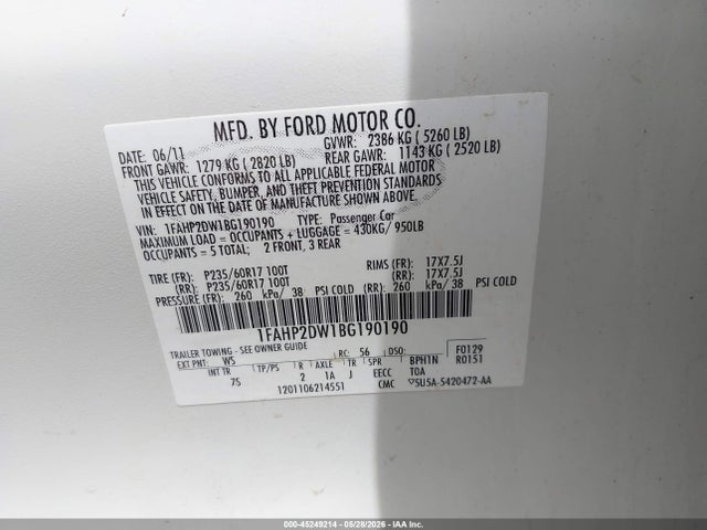Ford Taurus Se