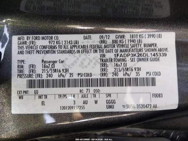 Ford Focus Se
