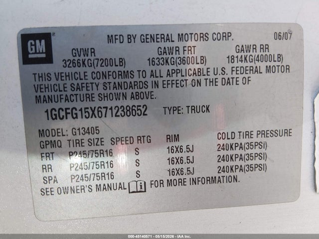 Chevrolet Express Work Van