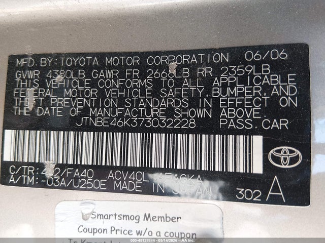 Toyota Camry Xle