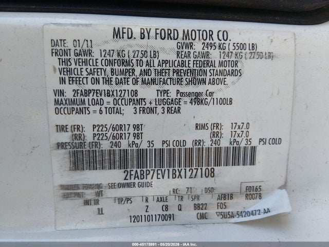 Ford Crown Victoria Lx