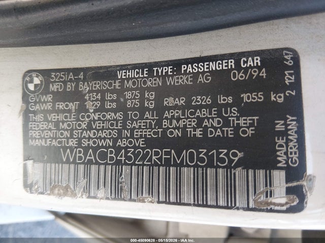 BMW 3 Series I Automatic