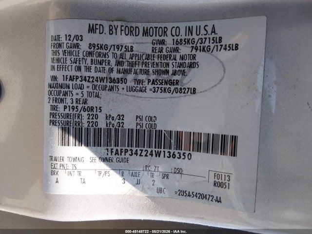 Ford Focus Se
