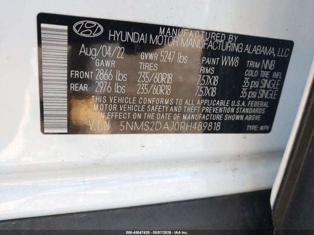 Hyundai SANTA FE Sel