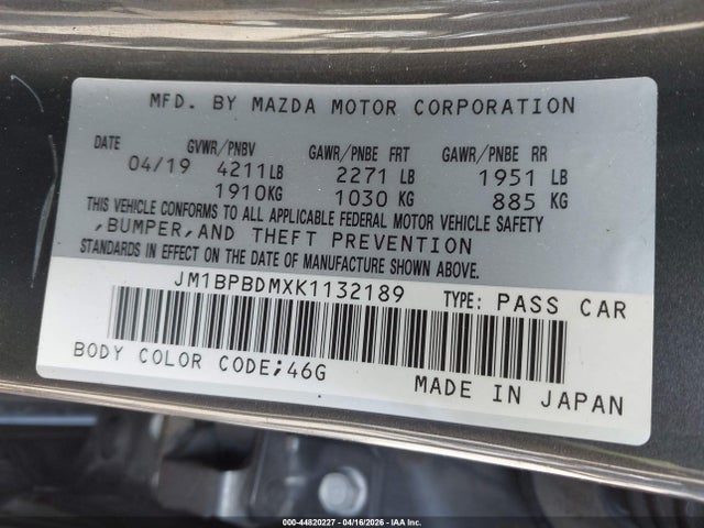 Mazda Mazda3 Preferred Package