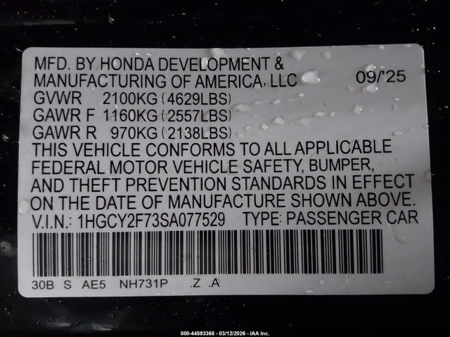 Honda Accord Sport-l