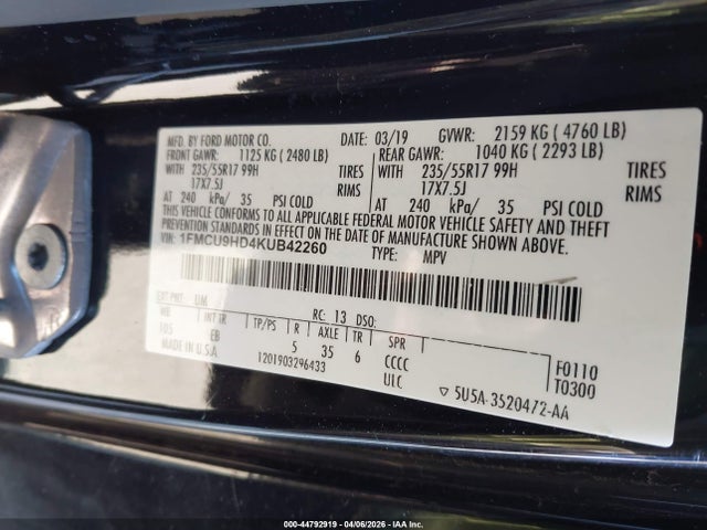 Ford Escape Sel