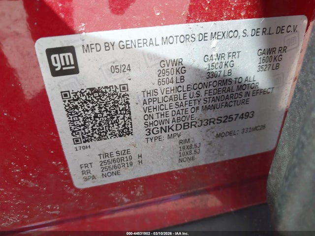 Chevrolet Blazer Ev Eawd 2lt