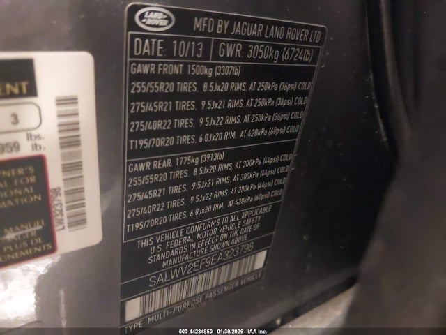 Land Rover Range Rover Sport 5.0l V8 Supercharged Autobiography