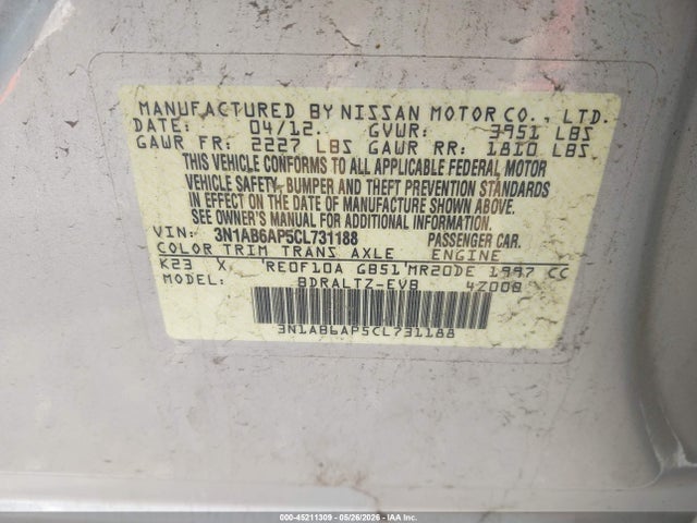 Nissan Sentra 2.0 S