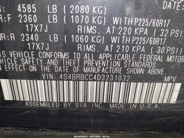 Subaru Outback 2.5i Premium
