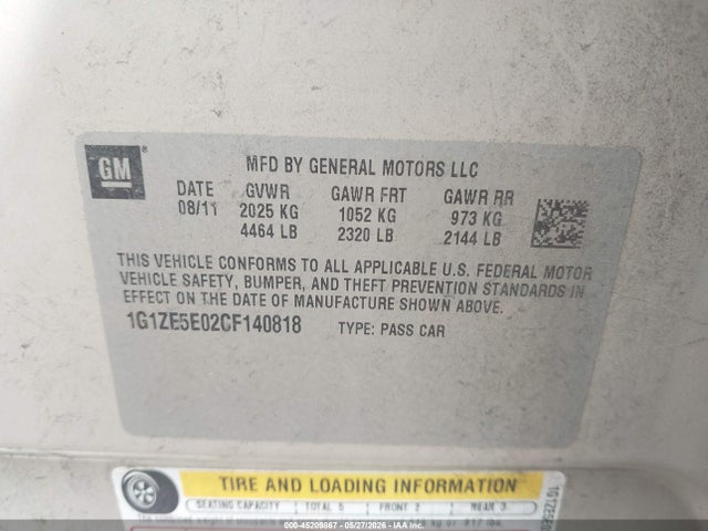 Chevrolet Malibu 1lz
