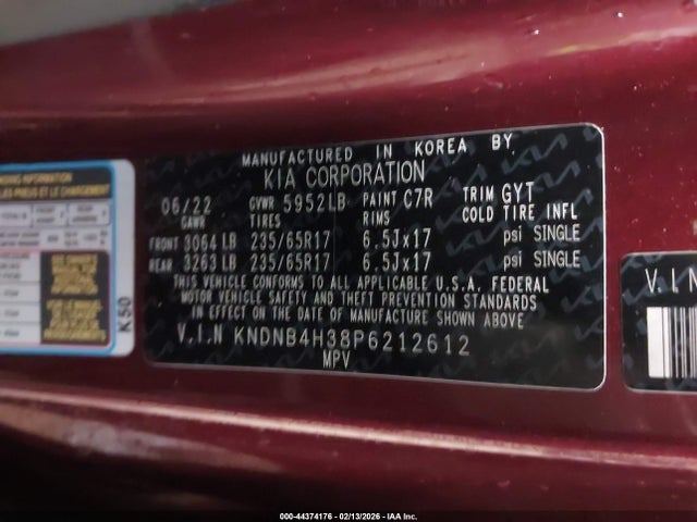 Kia Carnival Lx Seat Package
