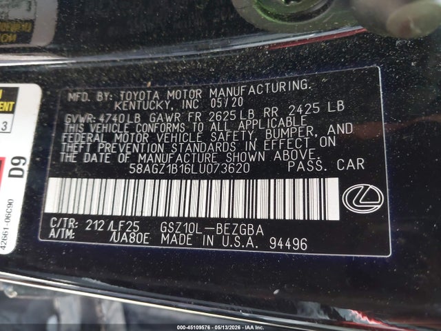 Lexus Es F Sport