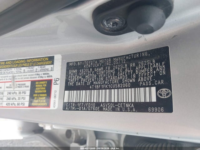 Toyota Camry Le