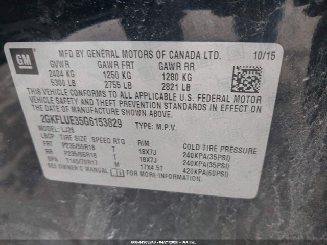 GMC Terrain Slt