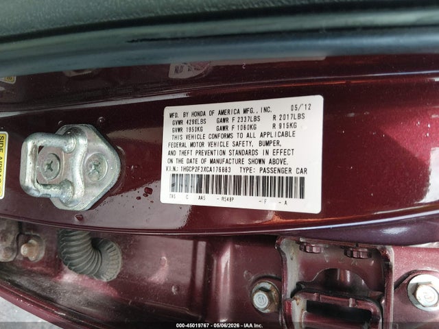 Honda Accord 2.4 Lx
