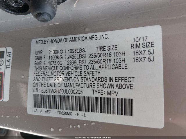 Honda CR-V Ex