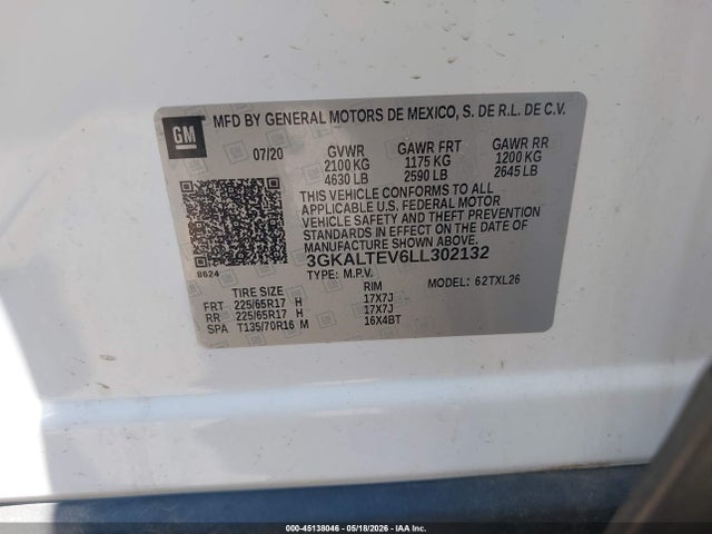 GMC Terrain Awd Sle