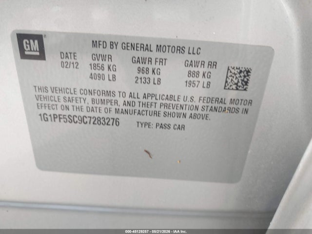 Chevrolet Cruze 1lt