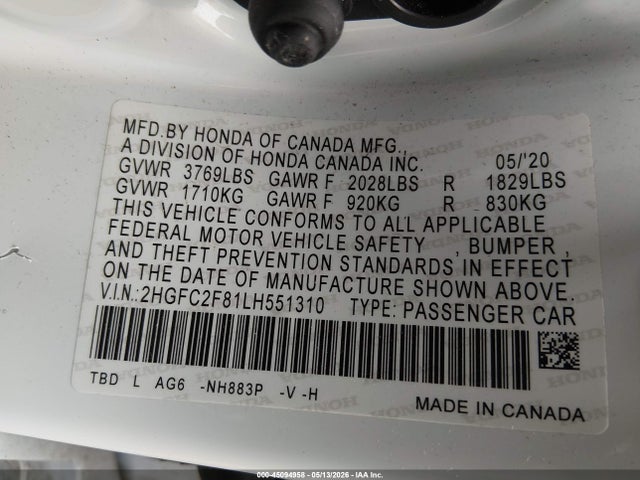 Honda Civic Sport