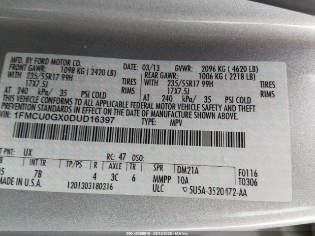 Ford Escape Se
