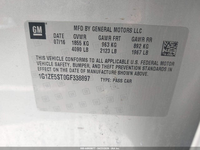 Chevrolet Malibu 1lt