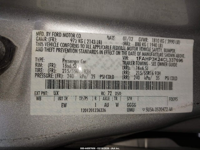 Ford Focus Se