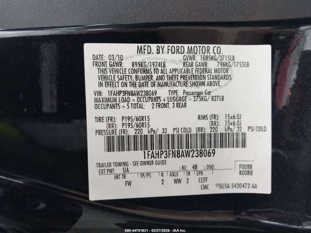 Ford Focus Se