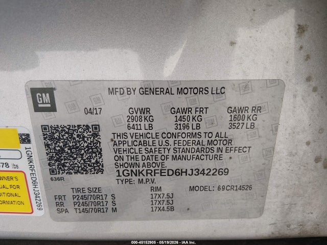 Chevrolet Traverse Ls