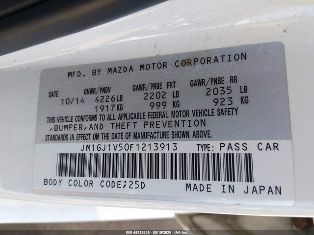 Mazda Mazda6 I Touring