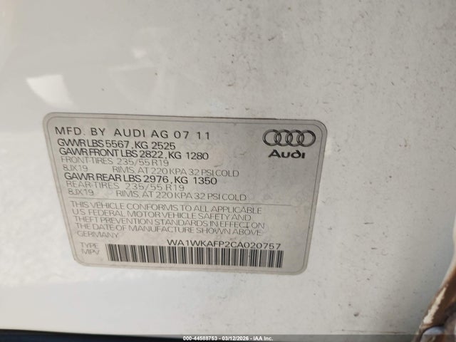 Audi Q5 3.2 Premium