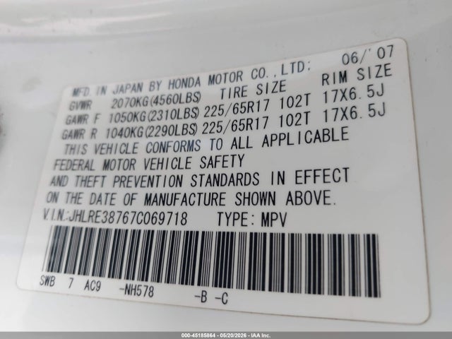 Honda CR-V Ex-l